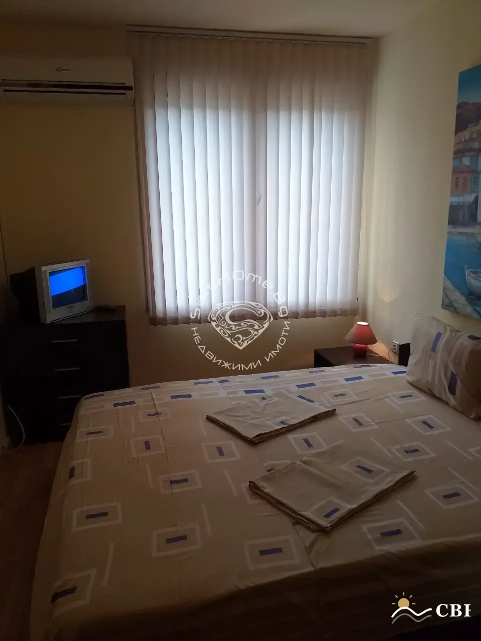 Apartment, 1-room, 50 m², in Varna. Photo 8 of 13. Varna, Black Sea, Bulgaria. Cheap Beach Holiday.