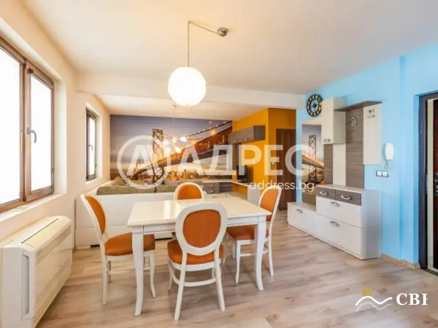 Apartment, 2-room, 53 m², in Varna. Photo 9 of 16. Varna, Black Sea, Bulgaria. Cheap Beach Holiday.