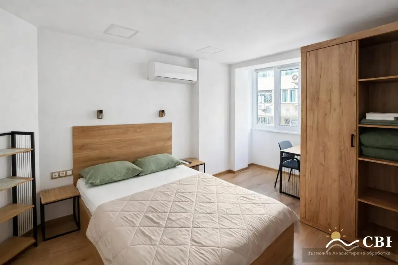 Apartment, 2-room, 40 m², in Varna. Photo 5 of 6. Varna, Black Sea, Bulgaria. Cheap Beach Holiday.