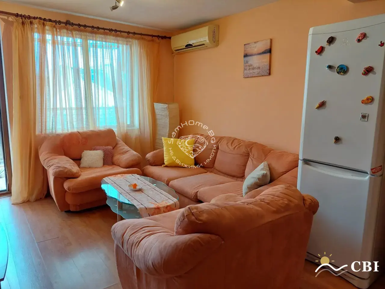 Apartment, 1-room, 61 m², in Varna. Photo 3 of 10. Varna, Black Sea, Bulgaria. Cheap Beach Holiday.