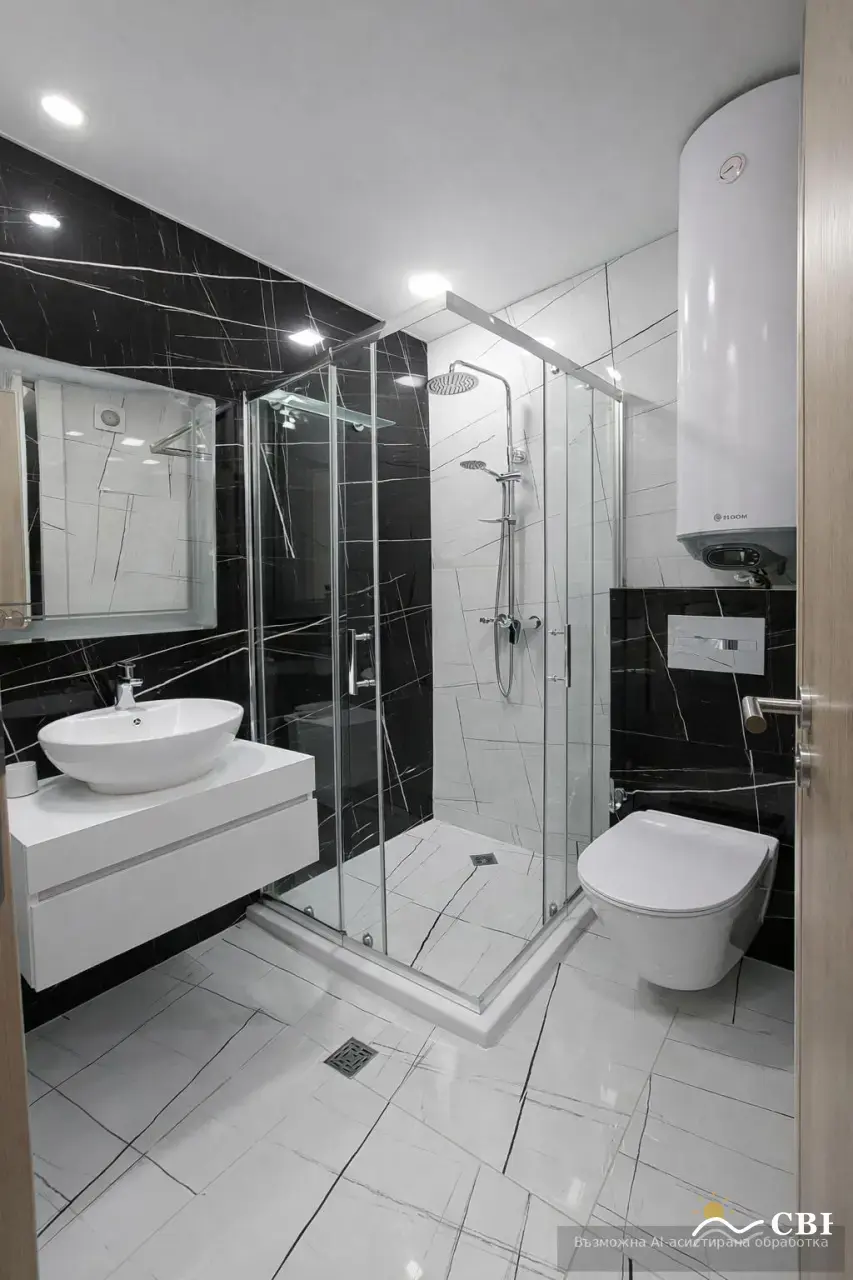Apartment, 2-room, 75 m², in Burgas. Photo 5 of 7. Burgas, Black Sea, Bulgaria. Cheap Beach Holiday.
