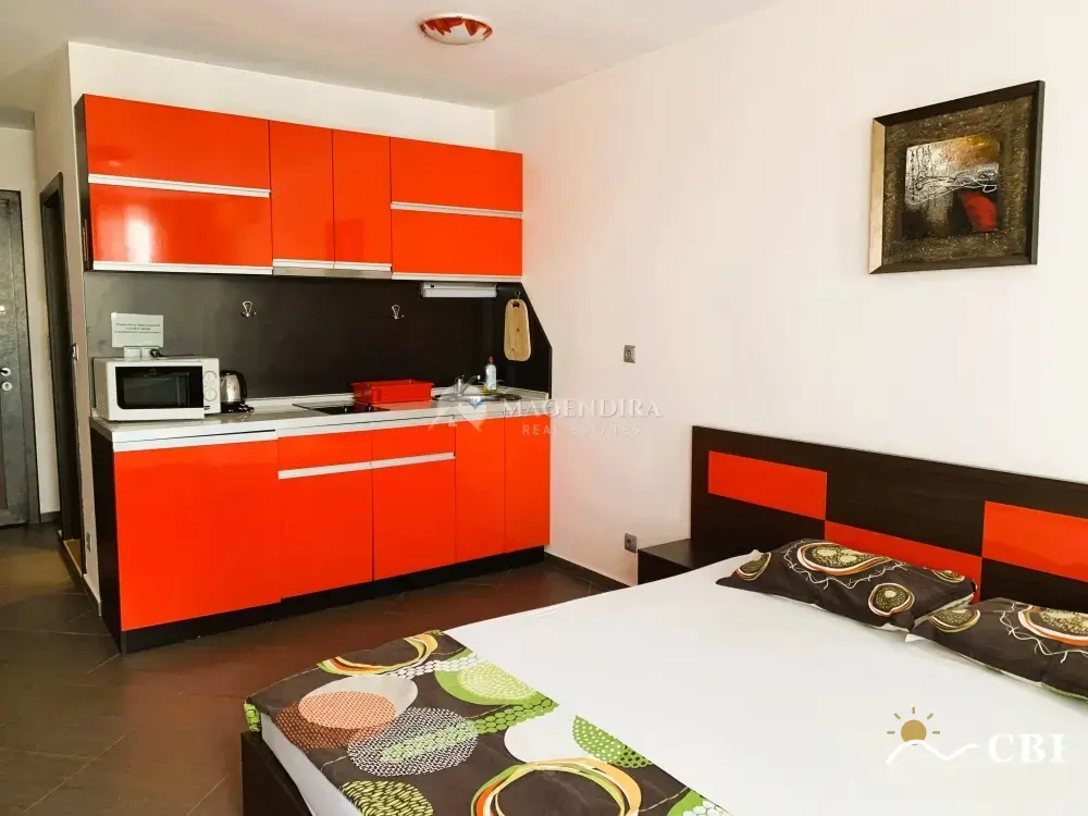 Apartment, 1-room, 41 m², in Nessebar. Photo 4 of 13. Nessebar, Black Sea, Bulgaria. Cheap Beach Holiday.