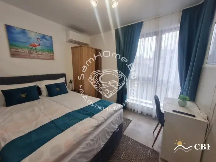 Apartment, 1-room, 45 m², in Varna. Photo 5 of 8. Varna, Black Sea, Bulgaria. Cheap Beach Holiday.