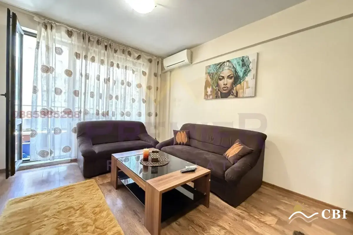 Apartment, 2-room, 68 m², in Varna. Photo 5 of 13. Varna, Black Sea, Bulgaria. Cheap Beach Holiday.