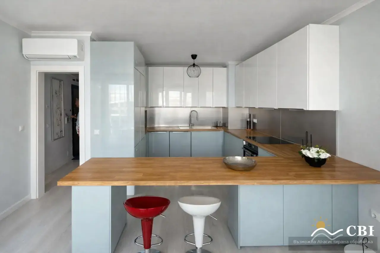 Apartment, 2-room, 68 m², in Varna. Photo 3 of 9. Varna, Black Sea, Bulgaria. Cheap Beach Holiday.