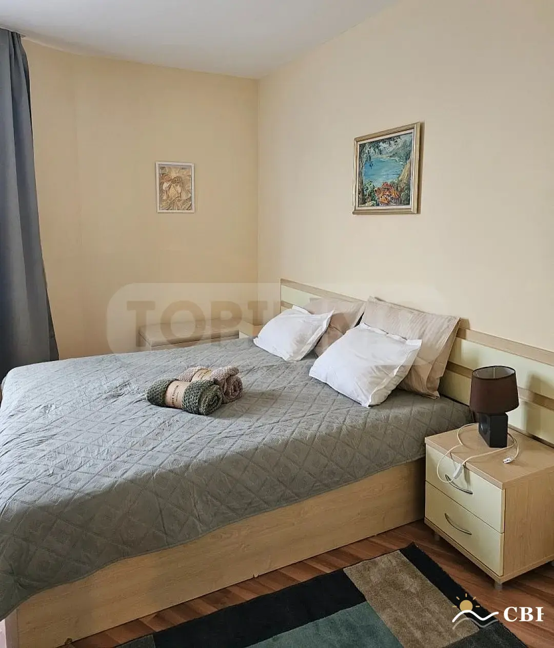 Apartment, 1-room, 65 m², in Golden Sands. Photo 6 of 12. Golden Sands, Black Sea, Bulgaria. Cheap Beach Holiday.