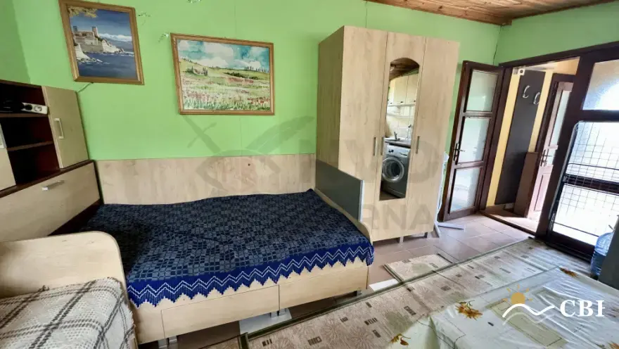 Apartment, 1-room, 22 m², in Vinitsa. Photo 1 of 4. Vinitsa, Black Sea, Bulgaria. Cheap Beach Holiday.