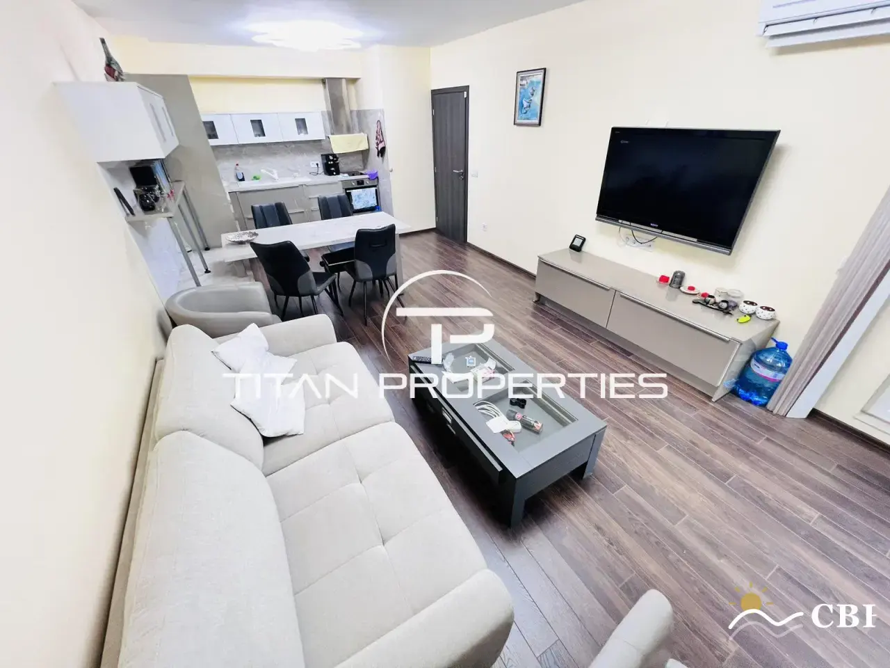Apartment, 2-room, 66 m², in Sarafovo. Photo 1 of 9. Sarafovo, Black Sea, Bulgaria. Cheap Beach Holiday.