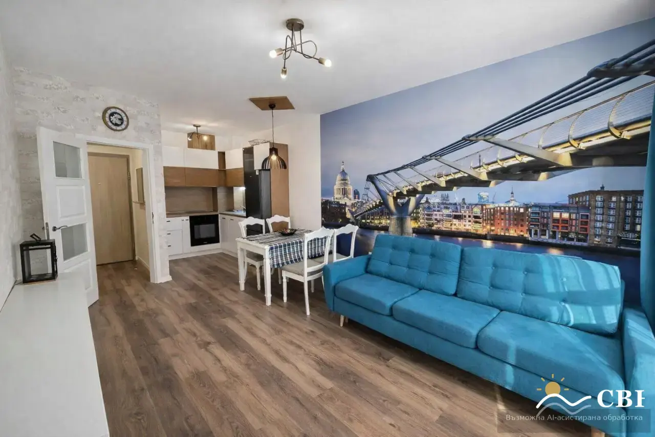 Apartment, 2-room, 66 m², in Burgas. Photo 1 of 8. Burgas, Black Sea, Bulgaria. Cheap Beach Holiday.