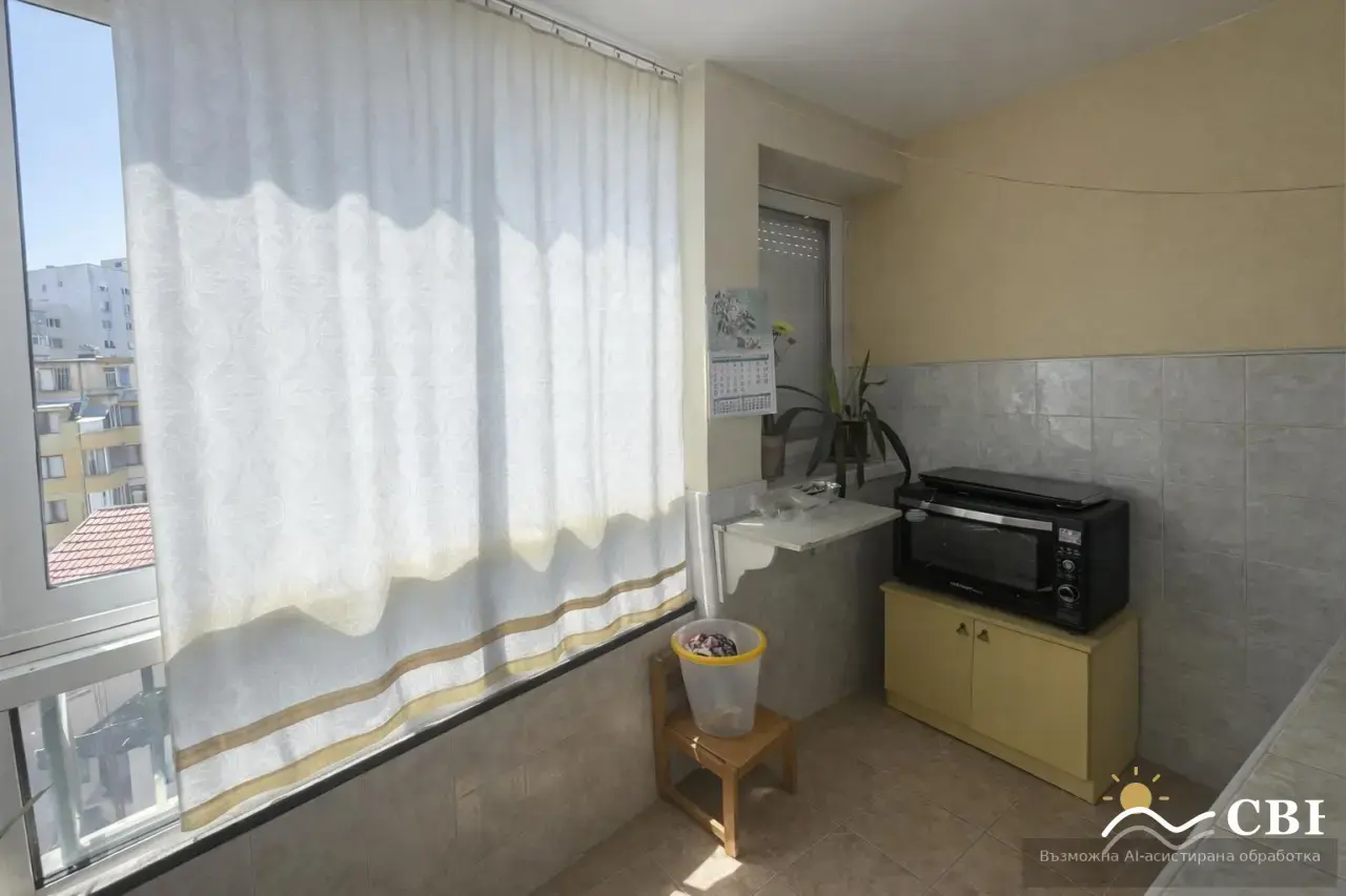 Apartment, 2-room, 55 m², in Varna. Photo 5 of 6. Varna, Black Sea, Bulgaria. Cheap Beach Holiday.