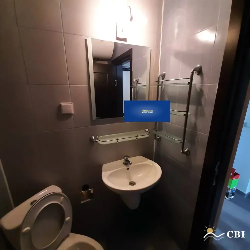 Apartment, 2-room, 50 m², in Pomorie. Photo 9 of 11. Pomorie, Black Sea, Bulgaria. Cheap Beach Holiday.