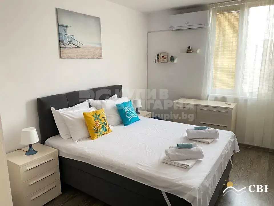 Apartment, 2-room, 61 m², in Varna. Photo 8 of 16. Varna, Black Sea, Bulgaria. Cheap Beach Holiday.