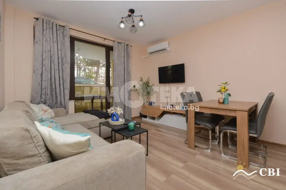 Apartment, 2-room, 47 m², in Sarafovo. Photo 1 of 14. Sarafovo, Black Sea, Bulgaria. Cheap Beach Holiday.