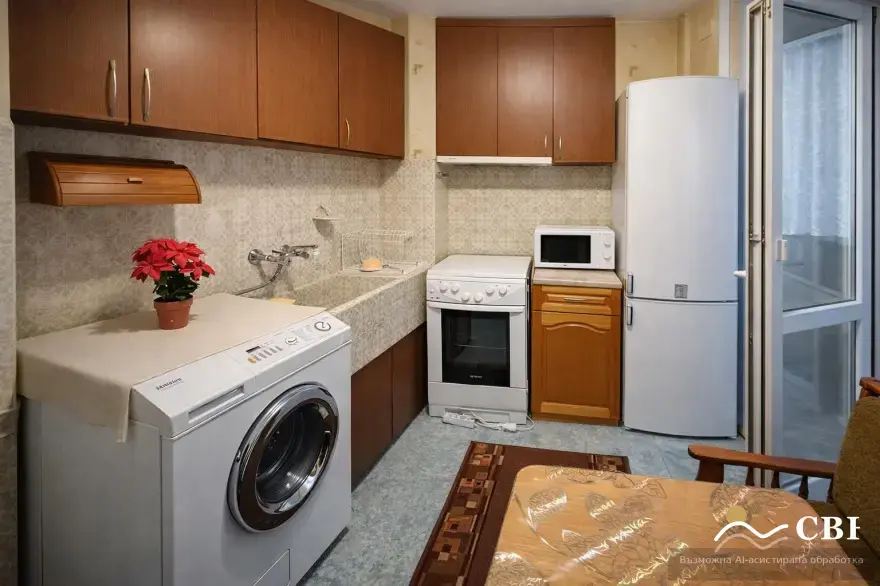 Apartment, 1-room, 43 m², in Gradina. Photo 3 of 6. Gradina, Black Sea, Bulgaria. Cheap Beach Holiday.