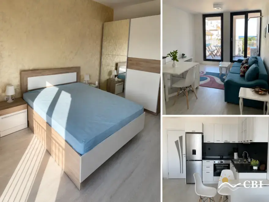 Apartment, 2-room, 65 m², in Varna. Photo 1 of 2. Varna, Black Sea, Bulgaria. Cheap Beach Holiday.