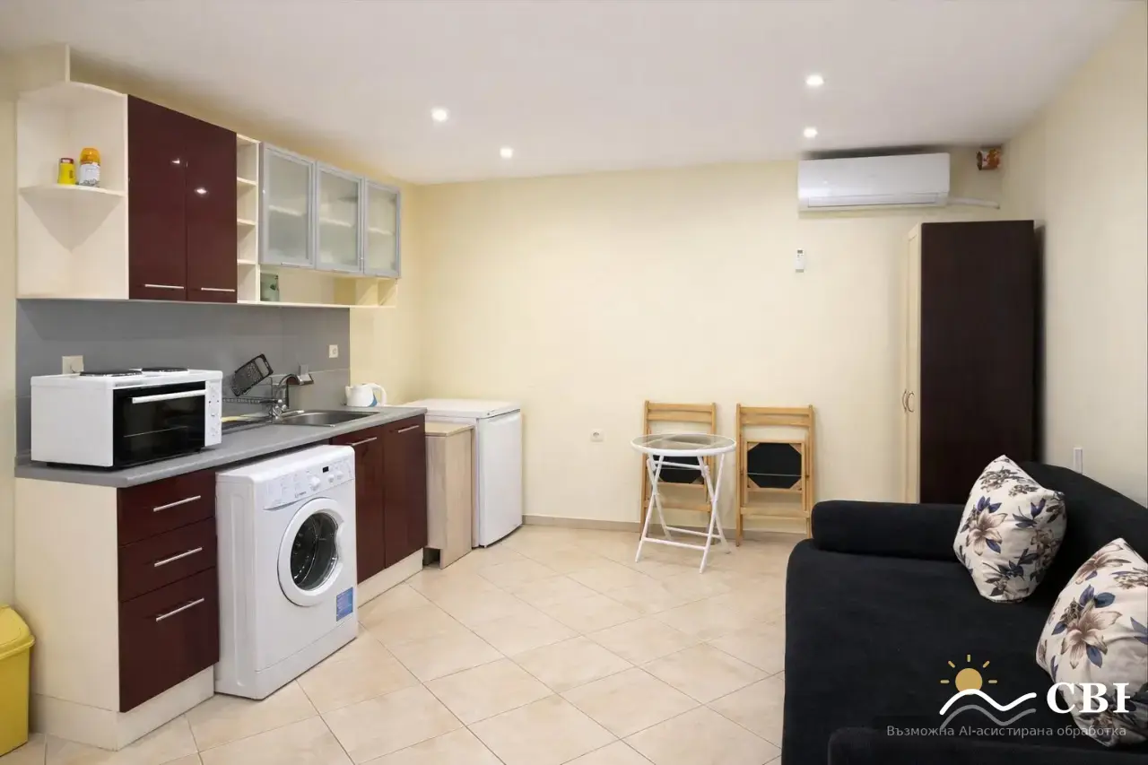 Apartment, 1-room, 40 m², in Varna. Photo 1 of 6. Varna, Black Sea, Bulgaria. Cheap Beach Holiday.