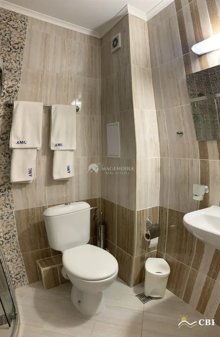 Apartment, 2-room, 41 m², in Sunny Beach. Photo 9 of 14. Sunny Beach, Black Sea, Bulgaria. Cheap Beach Holiday.