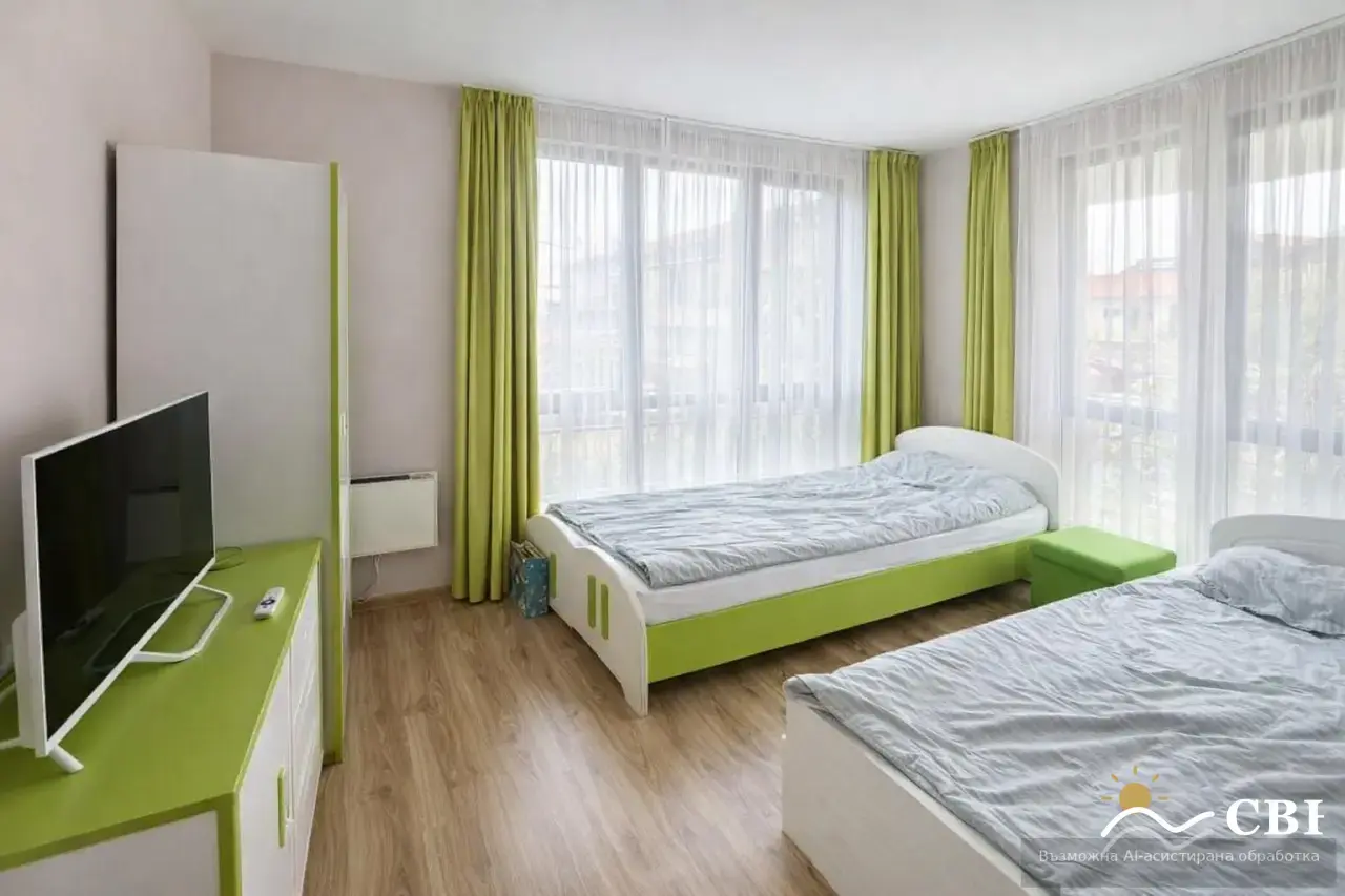 Apartment, 3-room, 80 m², in Vinitsa. Photo 5 of 6. Vinitsa, Black Sea, Bulgaria. Cheap Beach Holiday.