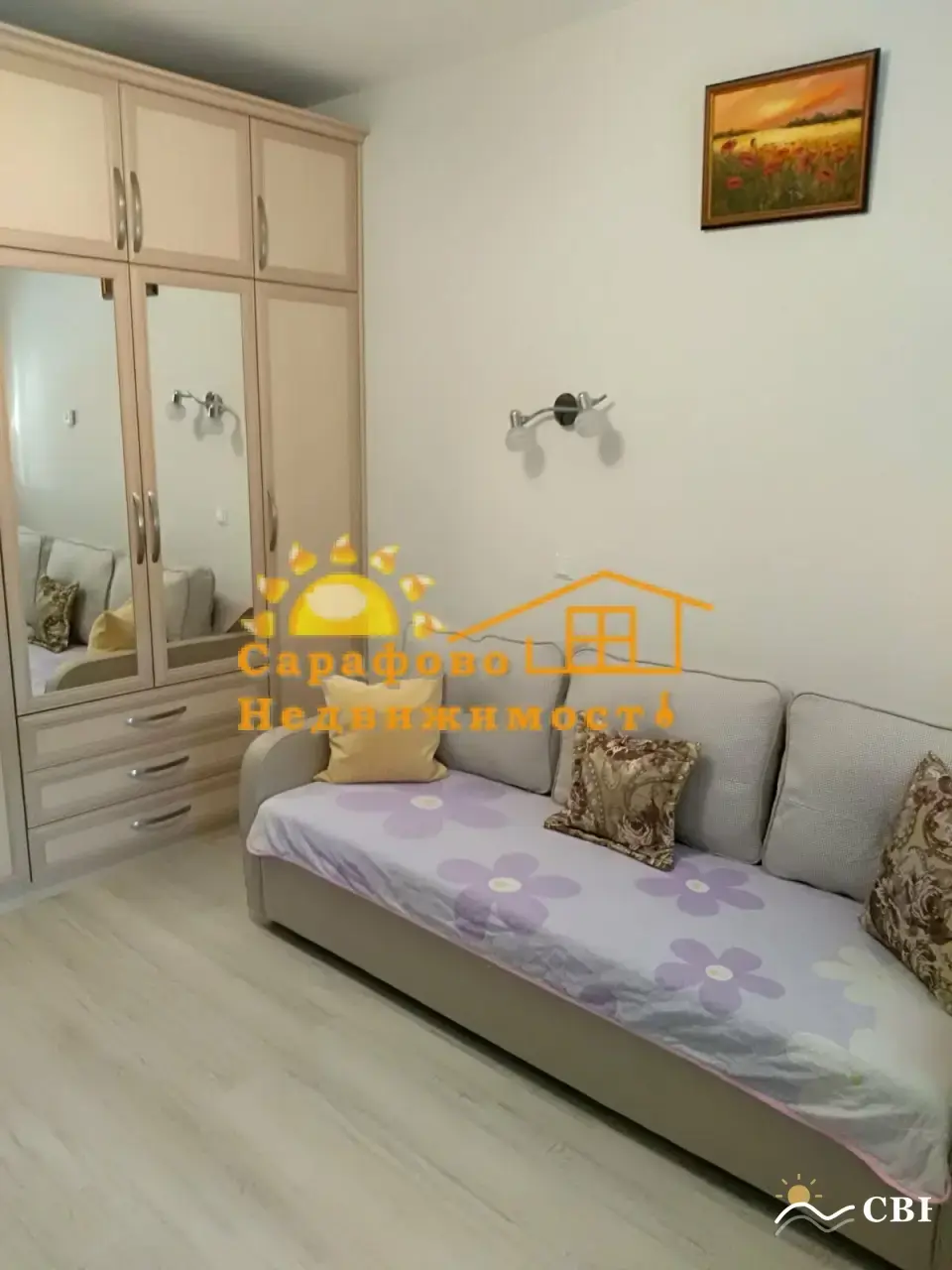Apartment, 2-room, 60 m², in Sarafovo. Photo 2 of 7. Sarafovo, Black Sea, Bulgaria. Cheap Beach Holiday.