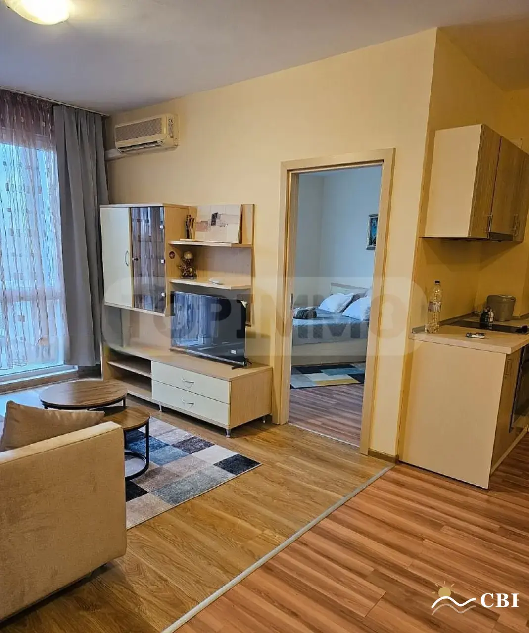 Apartment, 1-room, 65 m², in Golden Sands. Photo 2 of 12. Golden Sands, Black Sea, Bulgaria. Cheap Beach Holiday.