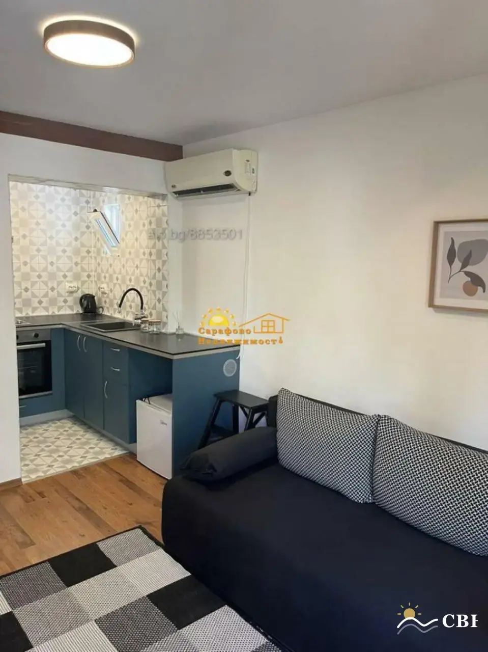 Apartment, 2-room, 50 m², in Sarafovo. Photo 2 of 8. Sarafovo, Black Sea, Bulgaria. Cheap Beach Holiday.