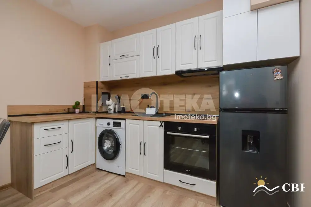 Apartment, 2-room, 47 m², in Sarafovo. Photo 6 of 14. Sarafovo, Black Sea, Bulgaria. Cheap Beach Holiday.