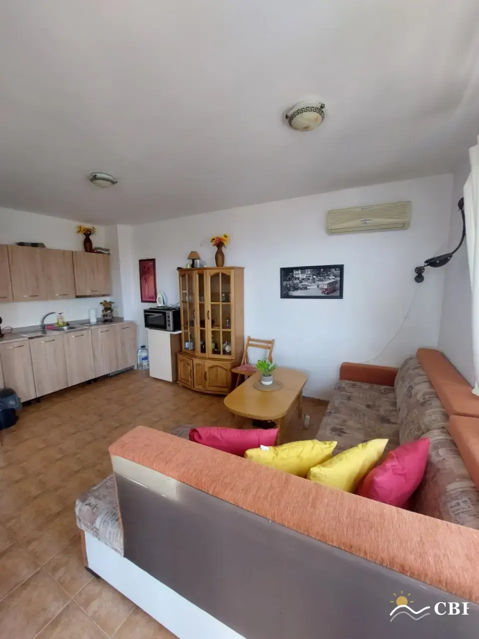 Apartment, 2-room, 58 m², in Ravda. Photo 8 of 16. Ravda, Black Sea, Bulgaria. Cheap Beach Holiday.