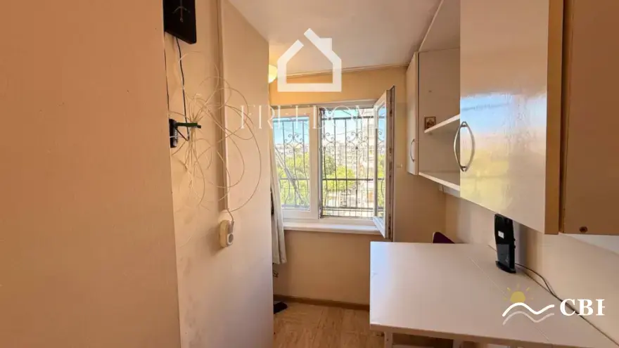 Apartment, 1-room, in Varna. Photo 5 of 12. Varna, Black Sea, Bulgaria. Cheap Beach Holiday.