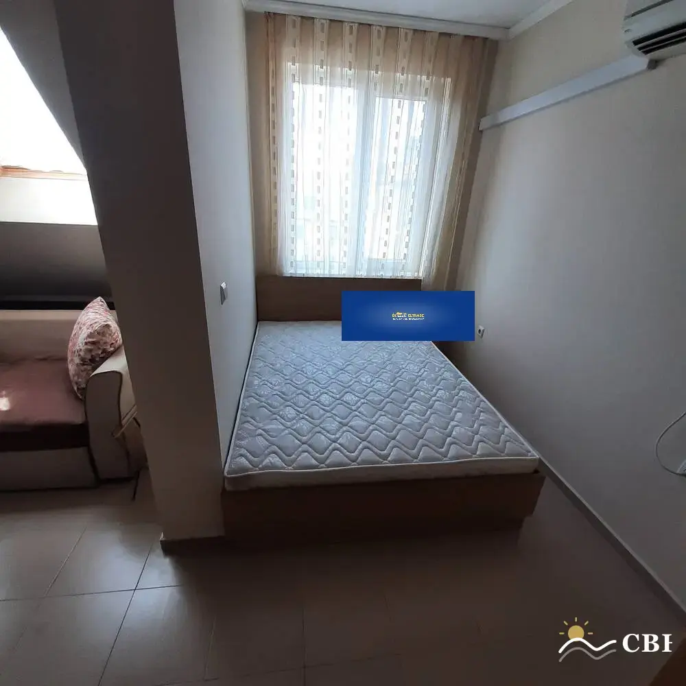 Apartment, 2-room, 50 m², in Pomorie. Photo 5 of 11. Pomorie, Black Sea, Bulgaria. Cheap Beach Holiday.