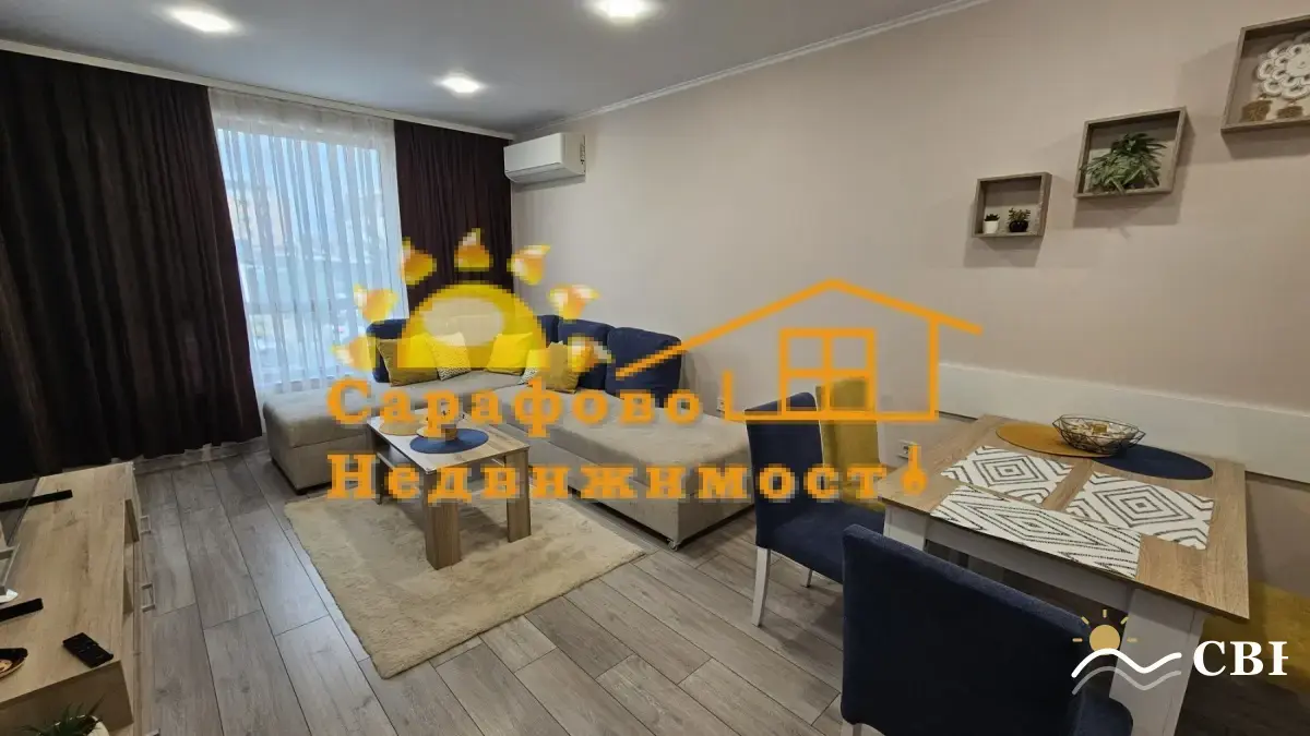Apartment, 2-room, 68 m², in Sarafovo. Photo 1 of 16. Sarafovo, Black Sea, Bulgaria. Cheap Beach Holiday.