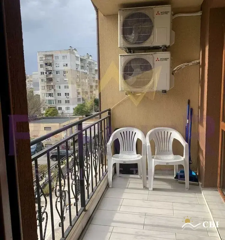 Apartment, 2-room, 60 m², in Varna. Photo 8 of 9. Varna, Black Sea, Bulgaria. Cheap Beach Holiday.