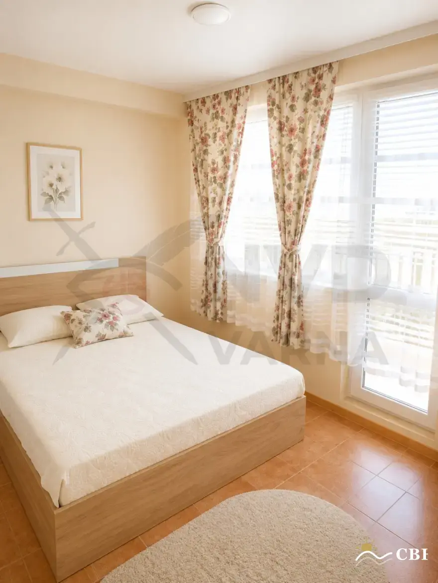 Apartment, 2-room, 60 m², in Varna. Photo 1 of 5. Varna, Black Sea, Bulgaria. Cheap Beach Holiday.