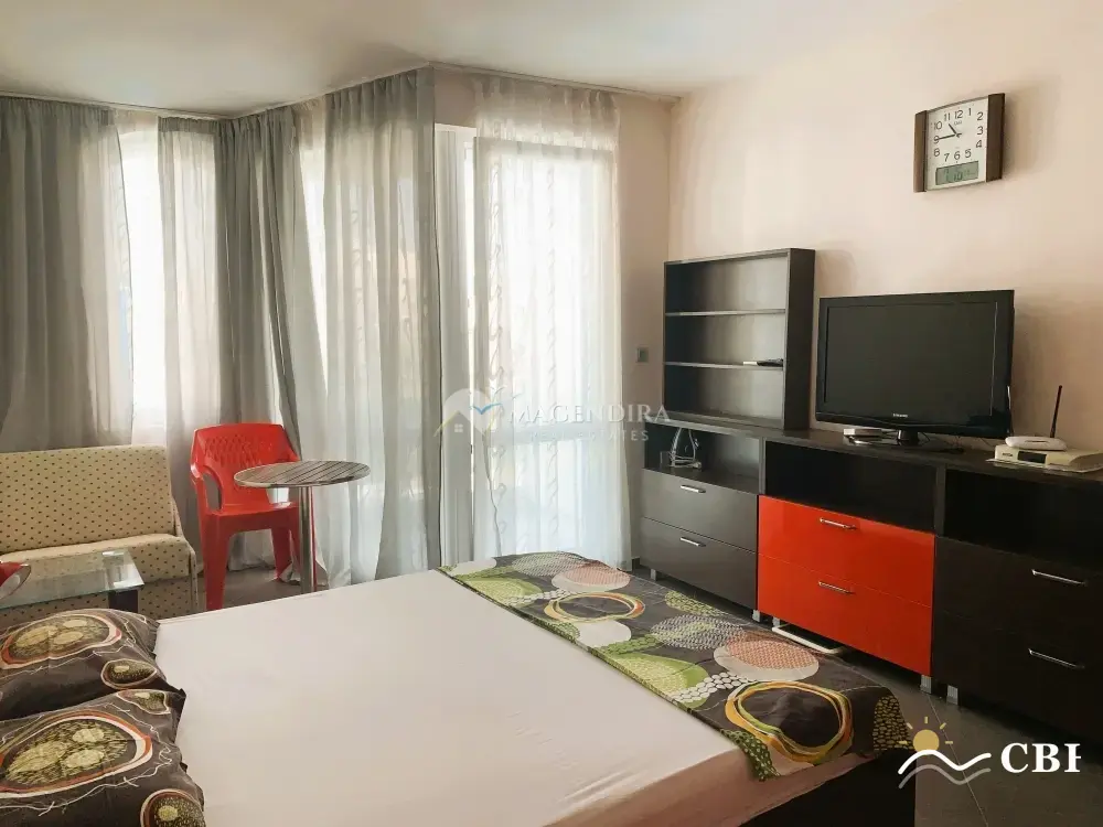 Apartment, 1-room, 41 m², in Nessebar. Photo 6 of 13. Nessebar, Black Sea, Bulgaria. Cheap Beach Holiday.