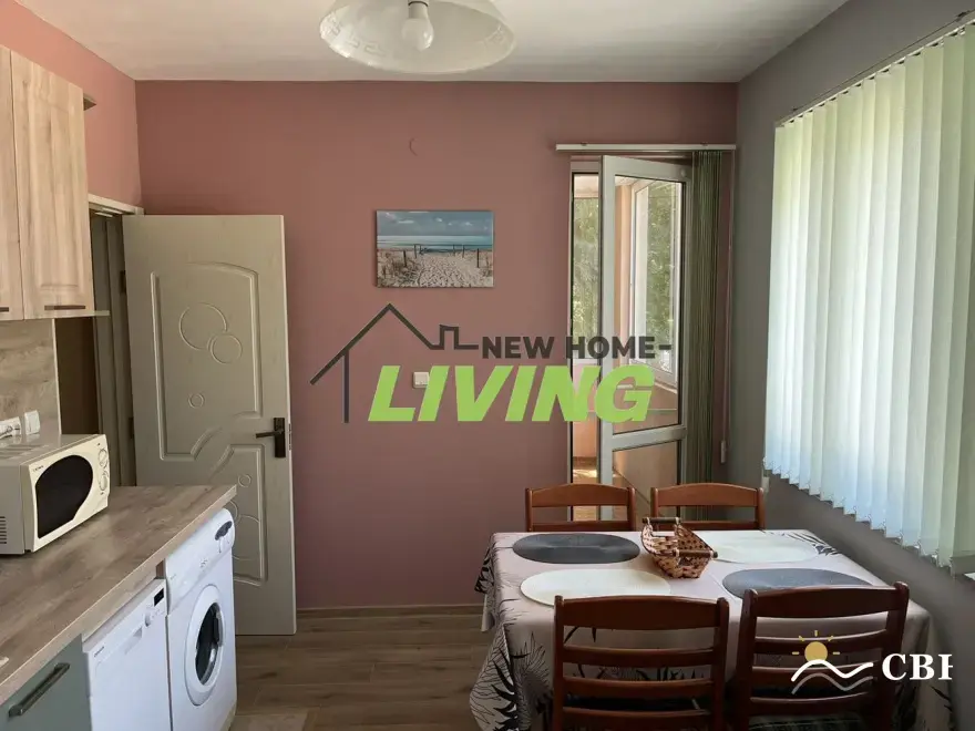 Apartment, 2-room, 60 m², in Burgas. Photo 5 of 11. Burgas, Black Sea, Bulgaria. Cheap Beach Holiday.