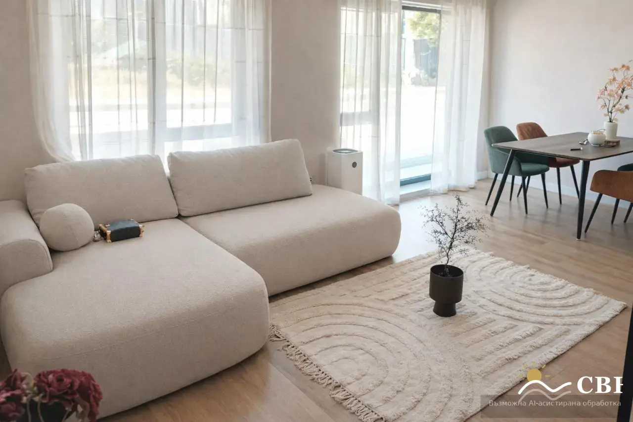 Apartment, 2-room, 67 m², in Burgas. Photo 2 of 5. Burgas, Black Sea, Bulgaria. Cheap Beach Holiday.
