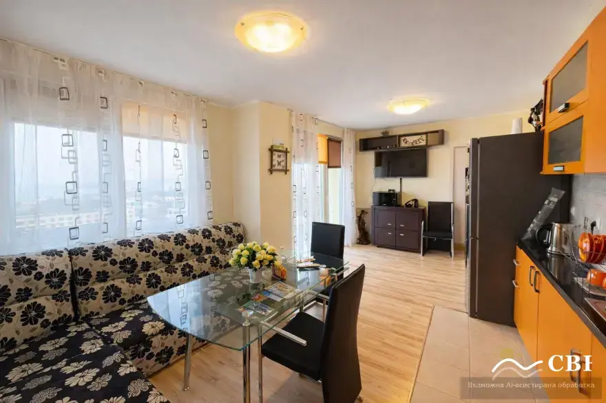 Apartment, 2-room, 46 m², in Varna. Photo 2 of 7. Varna, Black Sea, Bulgaria. Cheap Beach Holiday.