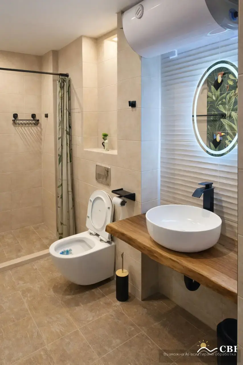 Apartment, 1-room, 45 m², in Varna. Photo 6 of 7. Varna, Black Sea, Bulgaria. Cheap Beach Holiday.