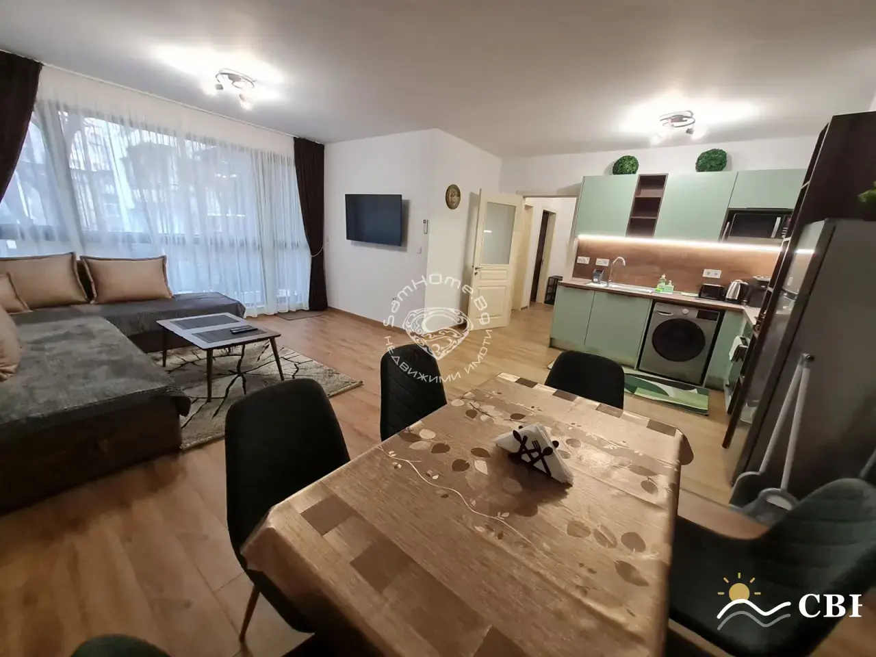 Apartment, 2-room, 100 m², in Varna. Photo 1 of 12. Varna, Black Sea, Bulgaria. Cheap Beach Holiday.
