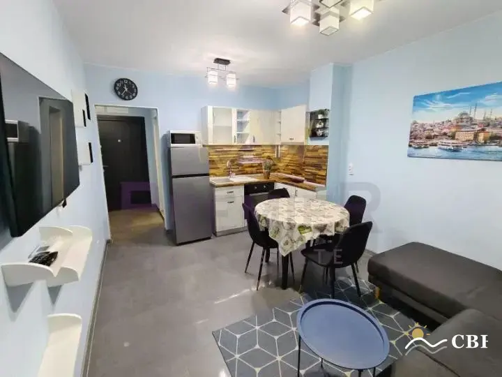 Apartment, 2-room, 44 m², in Izgrev. Photo 1 of 9. Izgrev, Black Sea, Bulgaria. Cheap Beach Holiday.