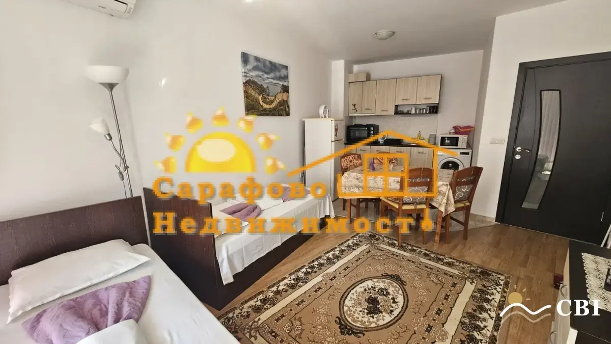 Apartment, 2-room, 65 m², in Sarafovo. Photo 2 of 16. Sarafovo, Black Sea, Bulgaria. Cheap Beach Holiday.