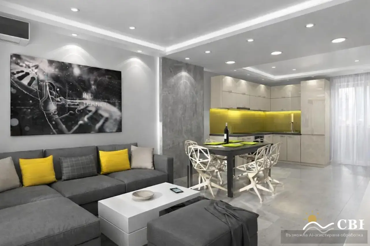 Apartment, 2-room, 71 m², in Varna. Photo 1 of 6. Varna, Black Sea, Bulgaria. Cheap Beach Holiday.