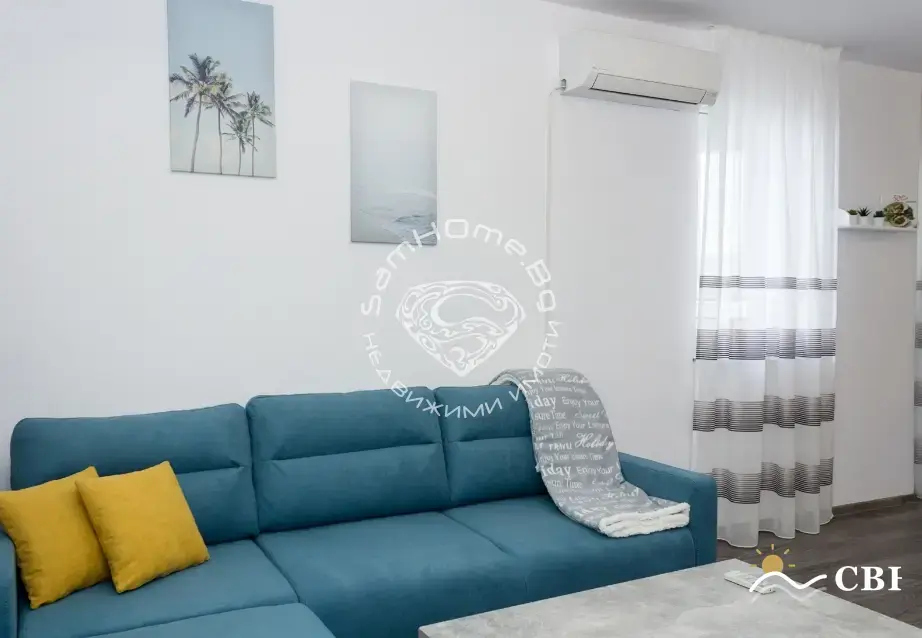 Apartment, 1-room, 61 m², in Varna. Photo 8 of 14. Varna, Black Sea, Bulgaria. Cheap Beach Holiday.