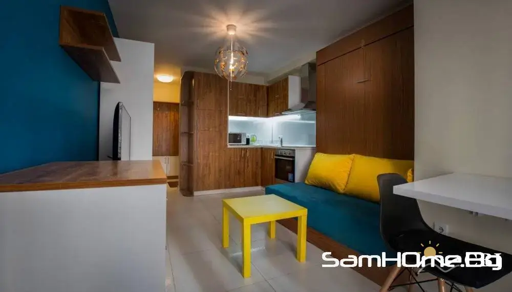 Apartment, 1-room, 35 m², in Varna. Photo 1 of 5. Varna, Black Sea, Bulgaria. Cheap Beach Holiday.