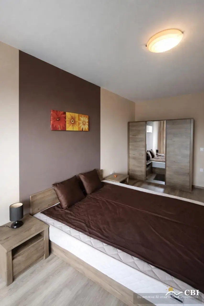 Apartment, 2-room, 55 m², in Varna. Photo 6 of 8. Varna, Black Sea, Bulgaria. Cheap Beach Holiday.