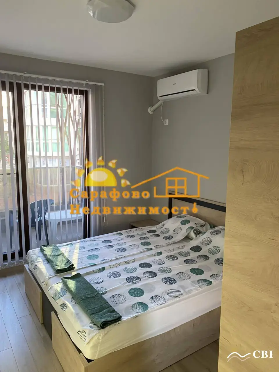 Apartment, 2-room, 60 m², in Sarafovo. Photo 5 of 12. Sarafovo, Black Sea, Bulgaria. Cheap Beach Holiday.