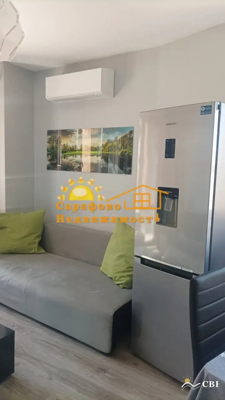 Apartment, 2-room, 56 m², in Sarafovo. Photo 1 of 15. Sarafovo, Black Sea, Bulgaria. Cheap Beach Holiday.