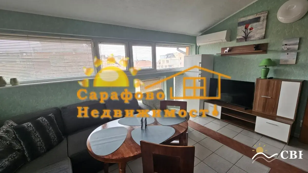 Apartment, 3-room, 70 m², in Sarafovo. Photo 1 of 14. Sarafovo, Black Sea, Bulgaria. Cheap Beach Holiday.