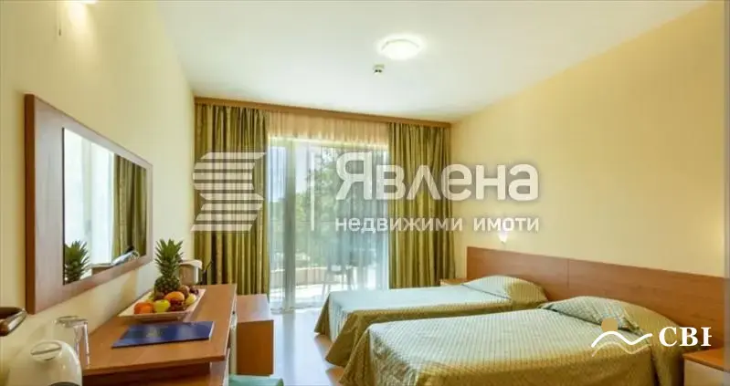 Apartment, 1-room, 87 m², in Golden Sands. Photo 1 of 7. Golden Sands, Black Sea, Bulgaria. Cheap Beach Holiday.