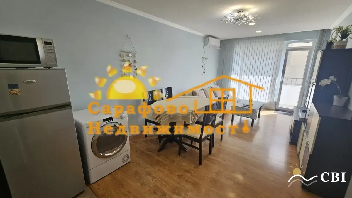 Apartment, 2-room, 63 m², in Sarafovo. Photo 2 of 11. Sarafovo, Black Sea, Bulgaria. Cheap Beach Holiday.