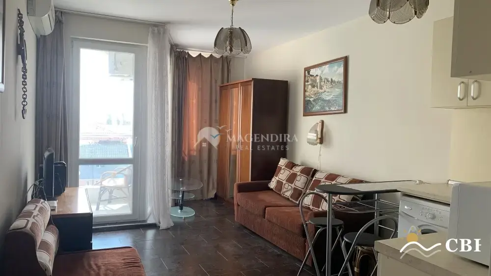 Apartment, 1-room, 40 m², in Nessebar. Photo 7 of 10. Nessebar, Black Sea, Bulgaria. Cheap Beach Holiday.